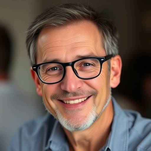 Portrait of Marco Rossi, the Head of Studio Relations, wearing glasses and a friendly expression.